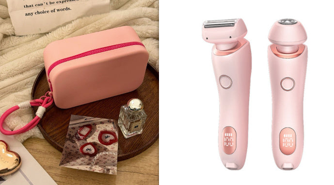 Rasoir Épilateur 2 en 1 USB Rechargeable