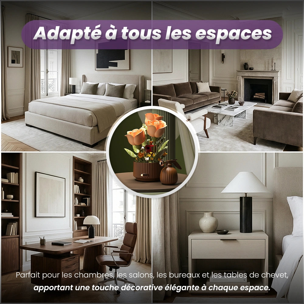 Rose Éternelle Lumineuse Ezofy : L’Amour qui Brille pour Toujours 🌹✨