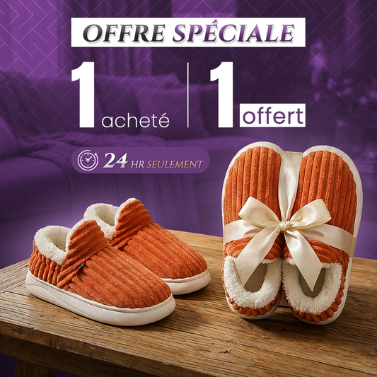 CozyCord Chaussons Premium – Ultra Confort & Antidérapants
